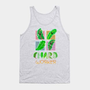 Chard Worker - Punny Garden Tank Top